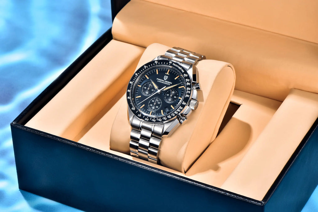 PAGANI DESIGN PD1701 Tribute to CK2998 Moon Watch Retro Quartz Watch For Men AR Sapphire crystal Sport Chronograph Man 2026 New - EverythingWhatYouWant