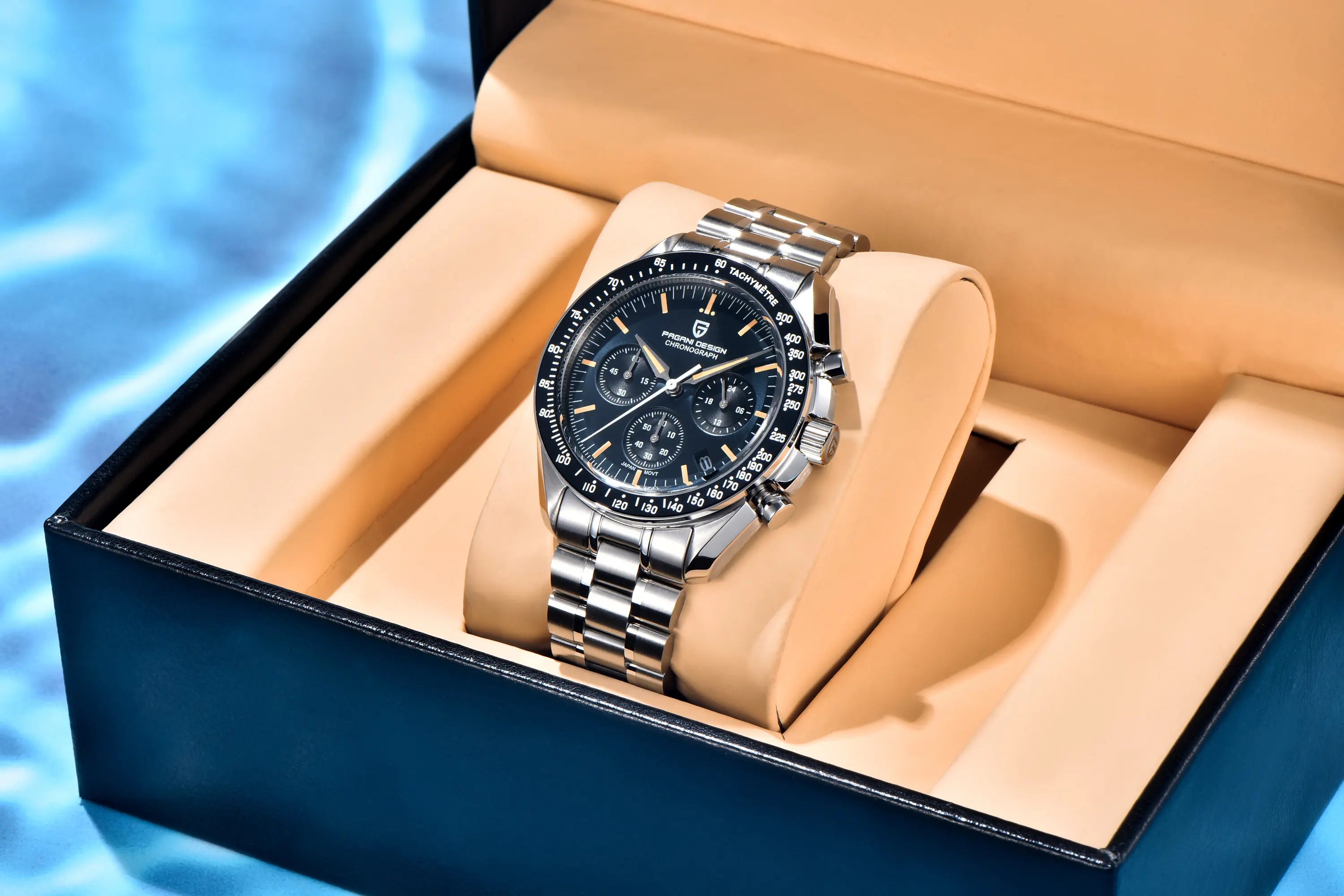 PAGANI DESIGN PD1701 Tribute to CK2998 Moon Watch Retro Quartz Watch For Men AR Sapphire crystal Sport Chronograph Man 2026 New - EverythingWhatYouWant