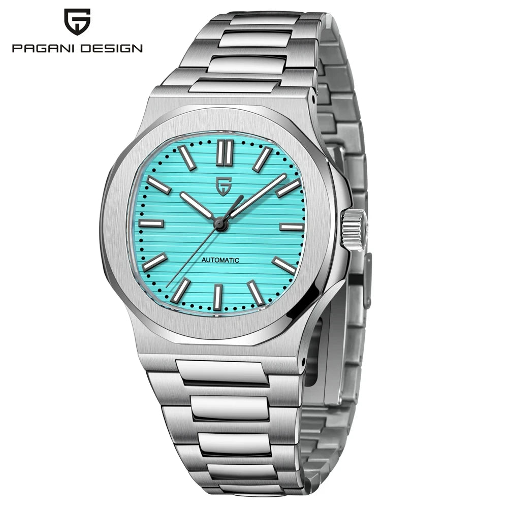 PAGANI DESIGN Top Luxury Automatic Watch For Men Mechanical Watches Men Sports Waterproof Sapphire Stainless Steel Reloj Hombre - EverythingWhatYouWant