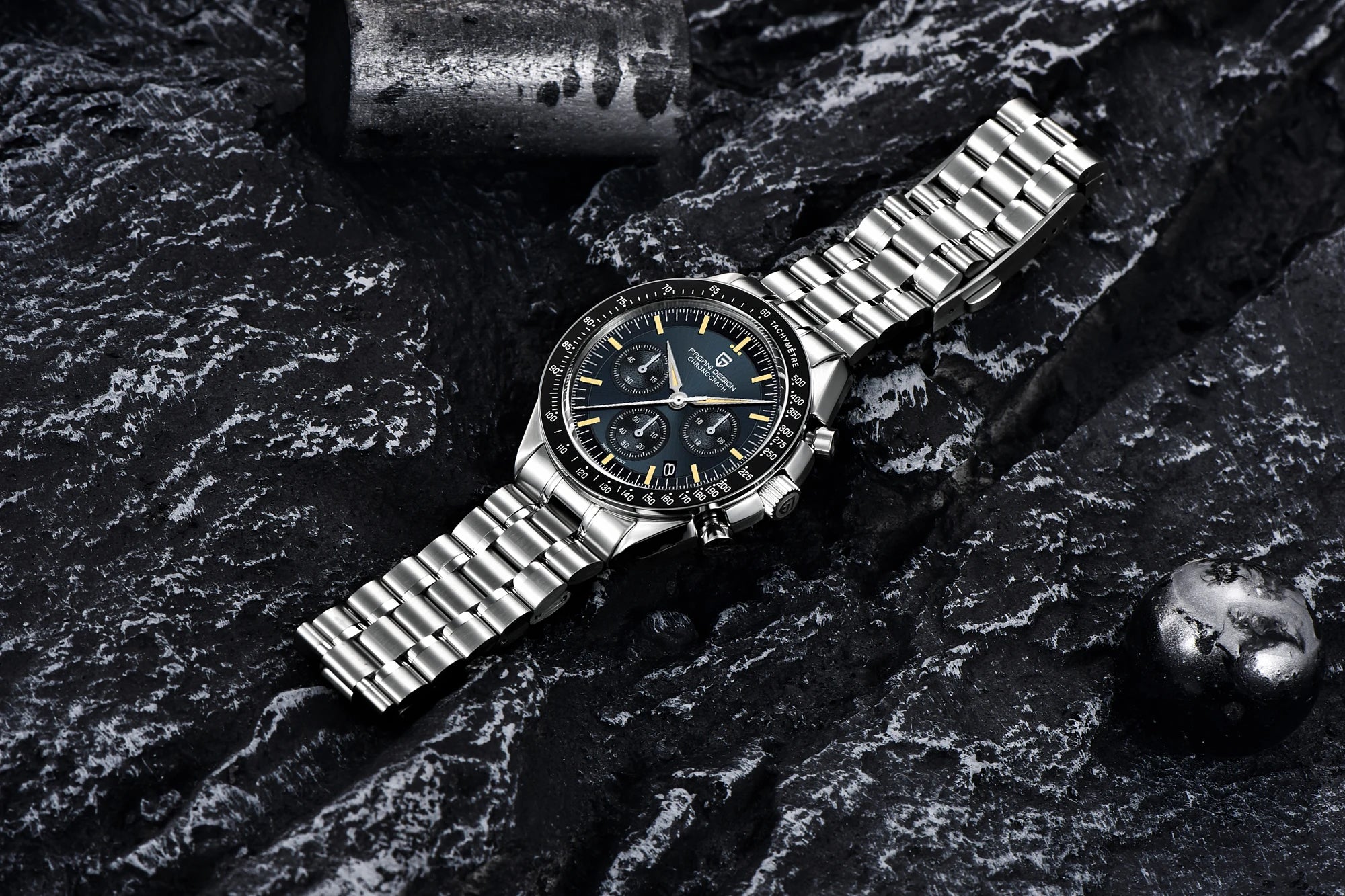 PAGANI DESIGN PD1701 Tribute to CK2998 Moon Watch Retro Quartz Watch For Men AR Sapphire crystal Sport Chronograph Man 2026 New - EverythingWhatYouWant