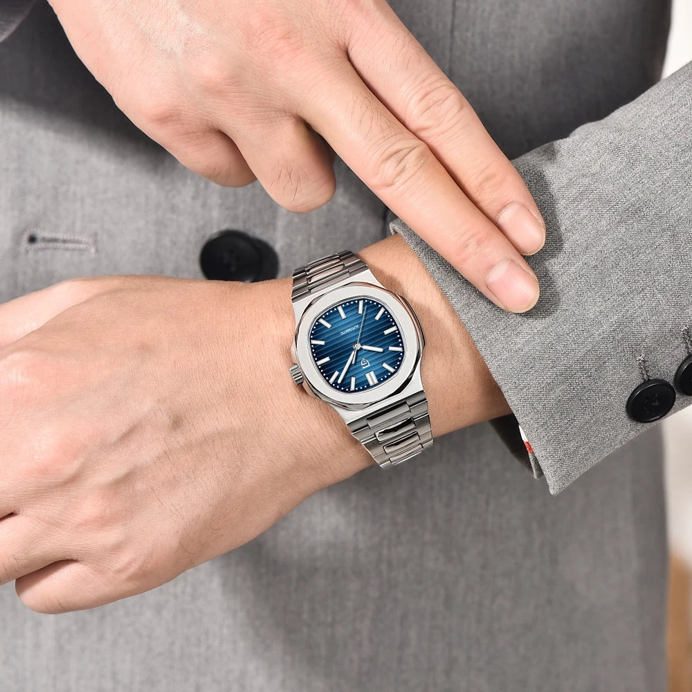 PAGANI DESIGN Top Luxury Automatic Watch For Men Mechanical Watches Men Sports Waterproof Sapphire Stainless Steel Reloj Hombre - EverythingWhatYouWant