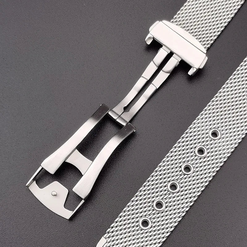 Strap for Omega for Seamaster 300 007 Watch Band 20mm 22mm Stainless Steel  Luxury Mesh Bracelet Business Watch Accessories - EverythingWhatYouWant