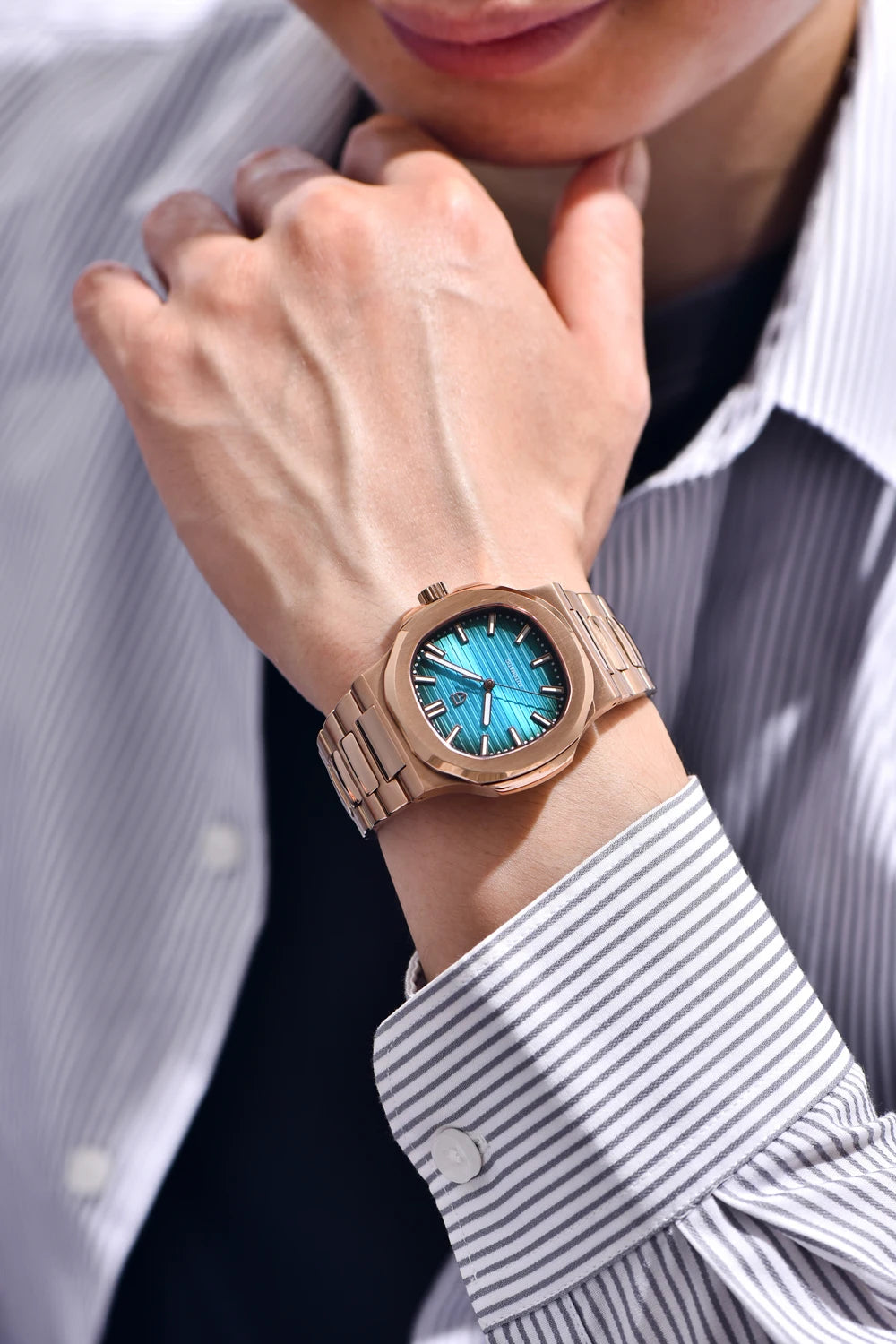 PAGANI DESIGN Top Luxury Automatic Watch For Men Mechanical Watches Men Sports Waterproof Sapphire Stainless Steel Reloj Hombre - EverythingWhatYouWant