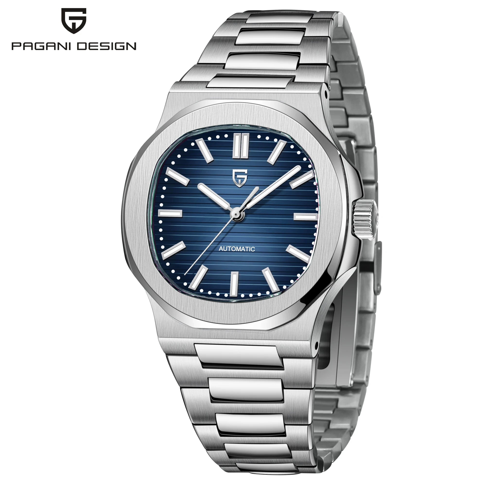 PAGANI DESIGN Top Luxury Automatic Watch For Men Mechanical Watches Men Sports Waterproof Sapphire Stainless Steel Reloj Hombre - EverythingWhatYouWant