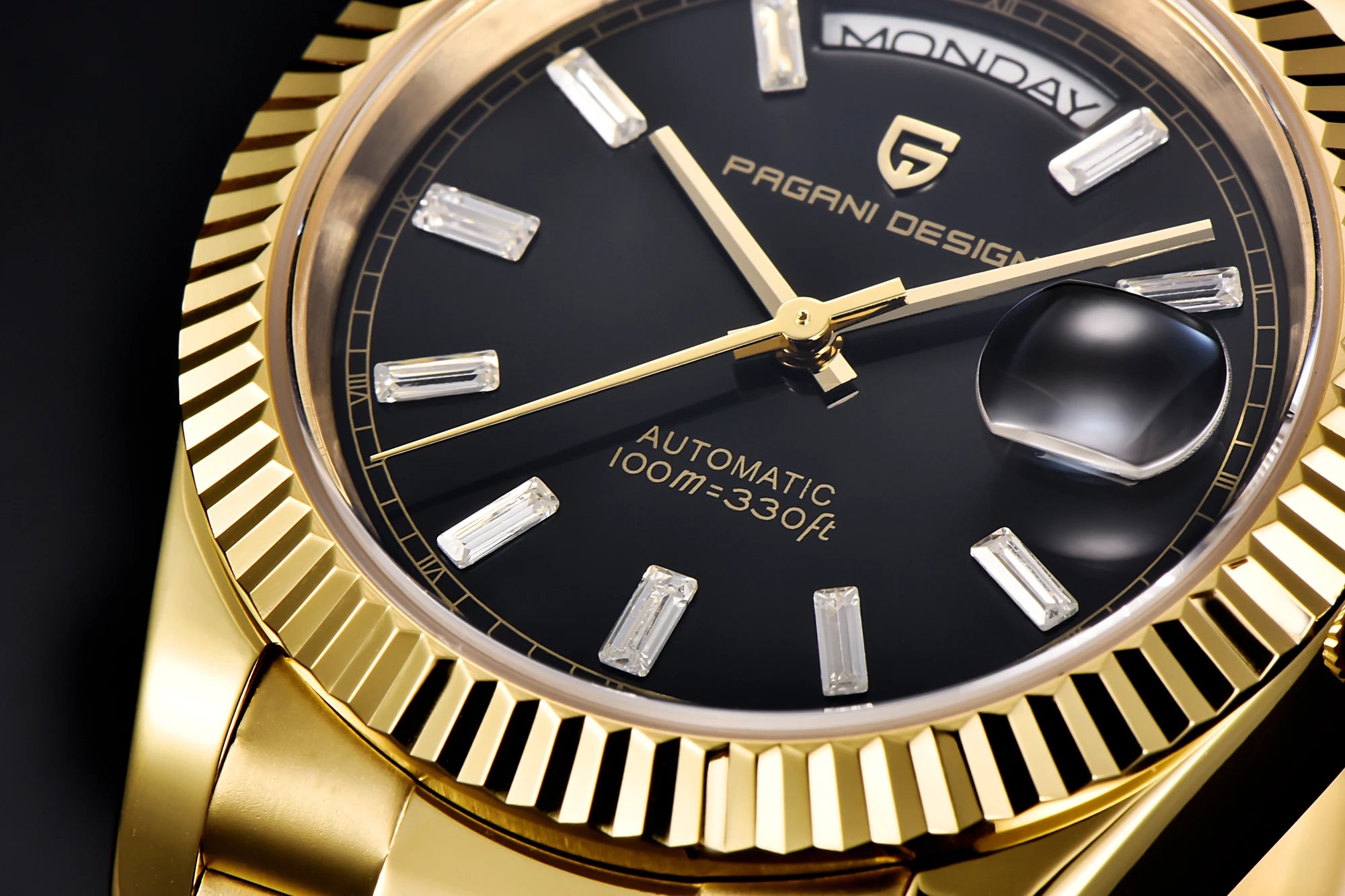 PAGANI DESIGN New Week Calendar Type Man watch ST16 Movt Waterproof Mechanical Watch 316L All Steel Luxury Luminous Men watch - EverythingWhatYouWant