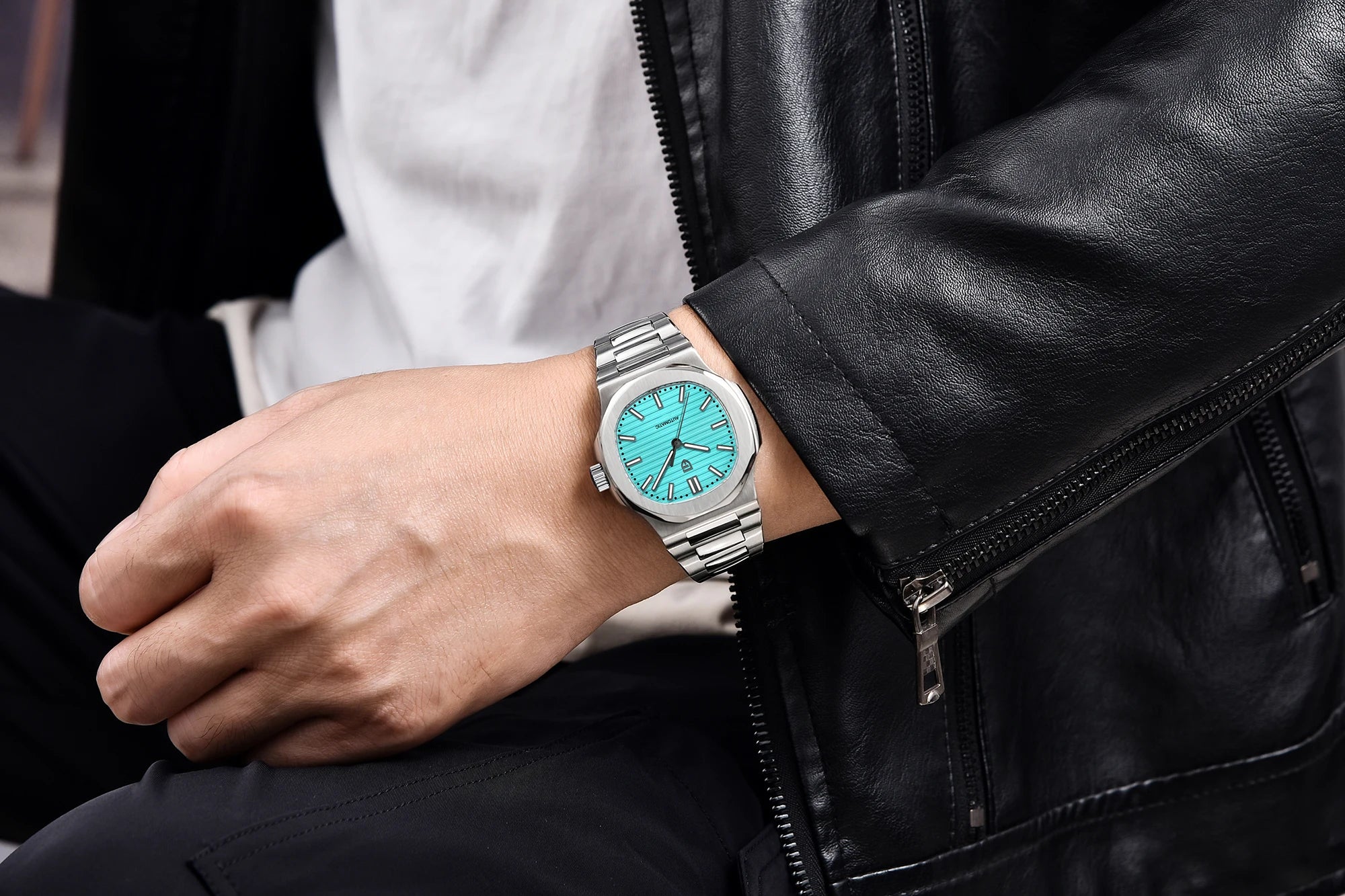 PAGANI DESIGN Top Luxury Automatic Watch For Men Mechanical Watches Men Sports Waterproof Sapphire Stainless Steel Reloj Hombre - EverythingWhatYouWant