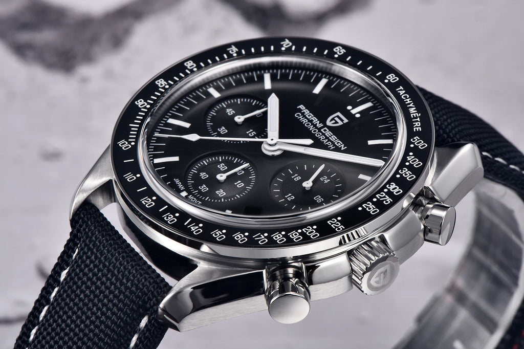 PAGANI DESIGN PD1701 Tribute to CK2998 Moon Watch Retro Quartz Watch For Men AR Sapphire crystal Sport Chronograph Man 2026 New - EverythingWhatYouWant