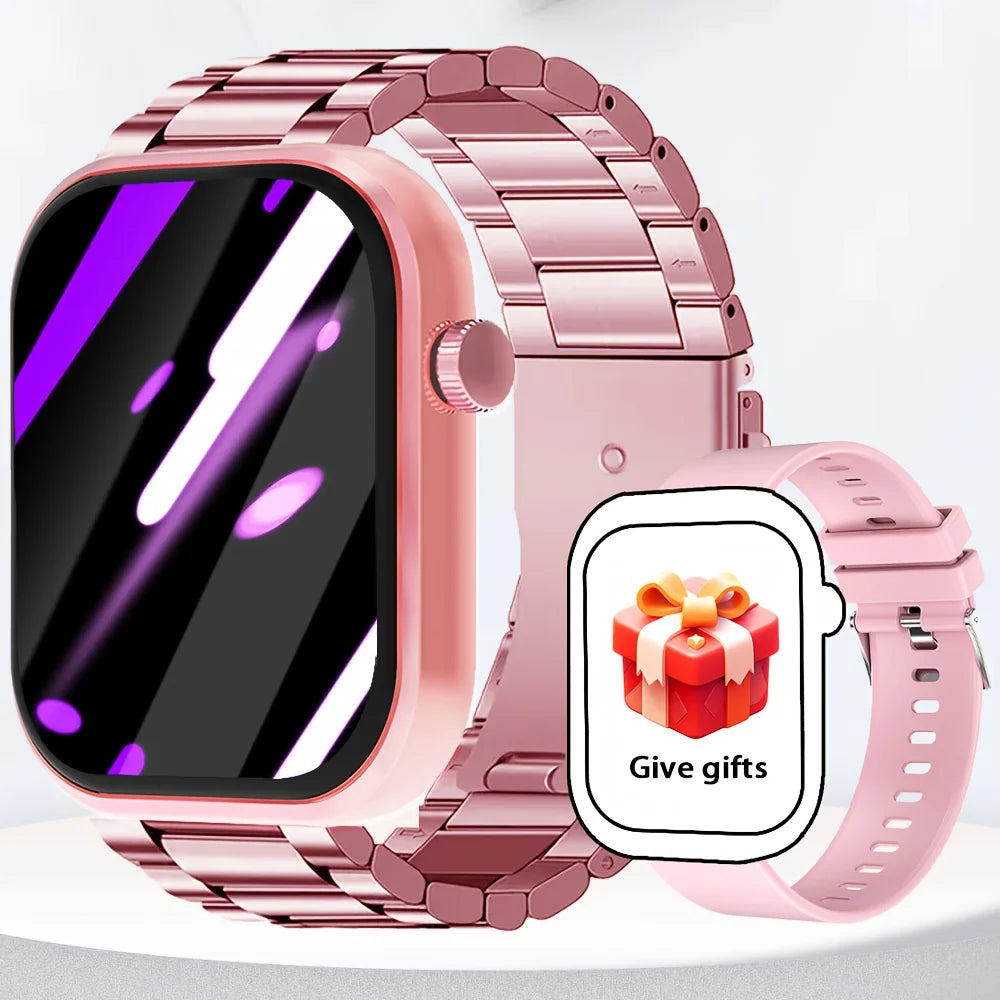 HOT Smartwatch full touch screen, answer and make calls, message reminders, custom watch face wallpaper and other functions - EverythingWhatYouWant