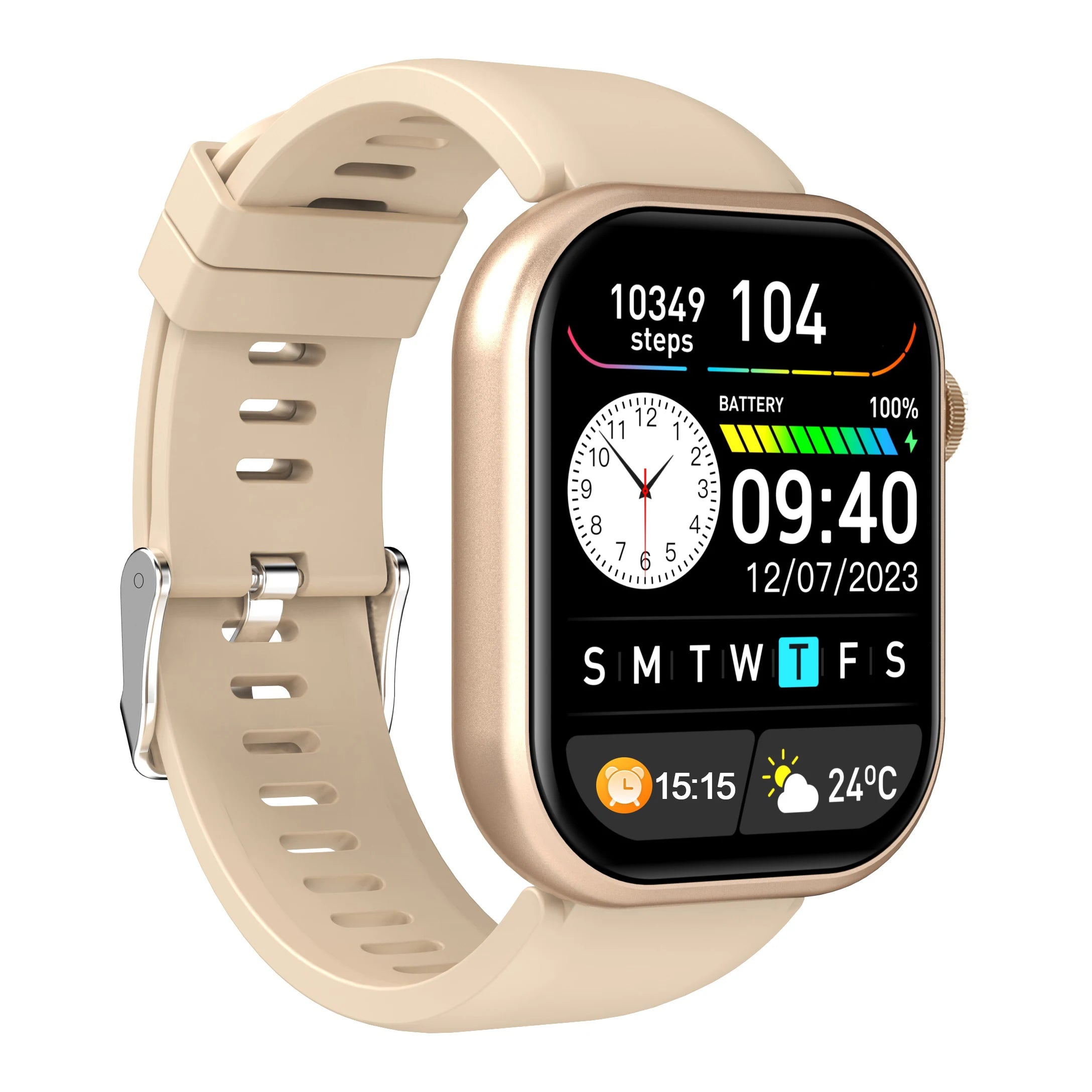 HOT Smartwatch full touch screen, answer and make calls, message reminders, custom watch face wallpaper and other functions - EverythingWhatYouWant