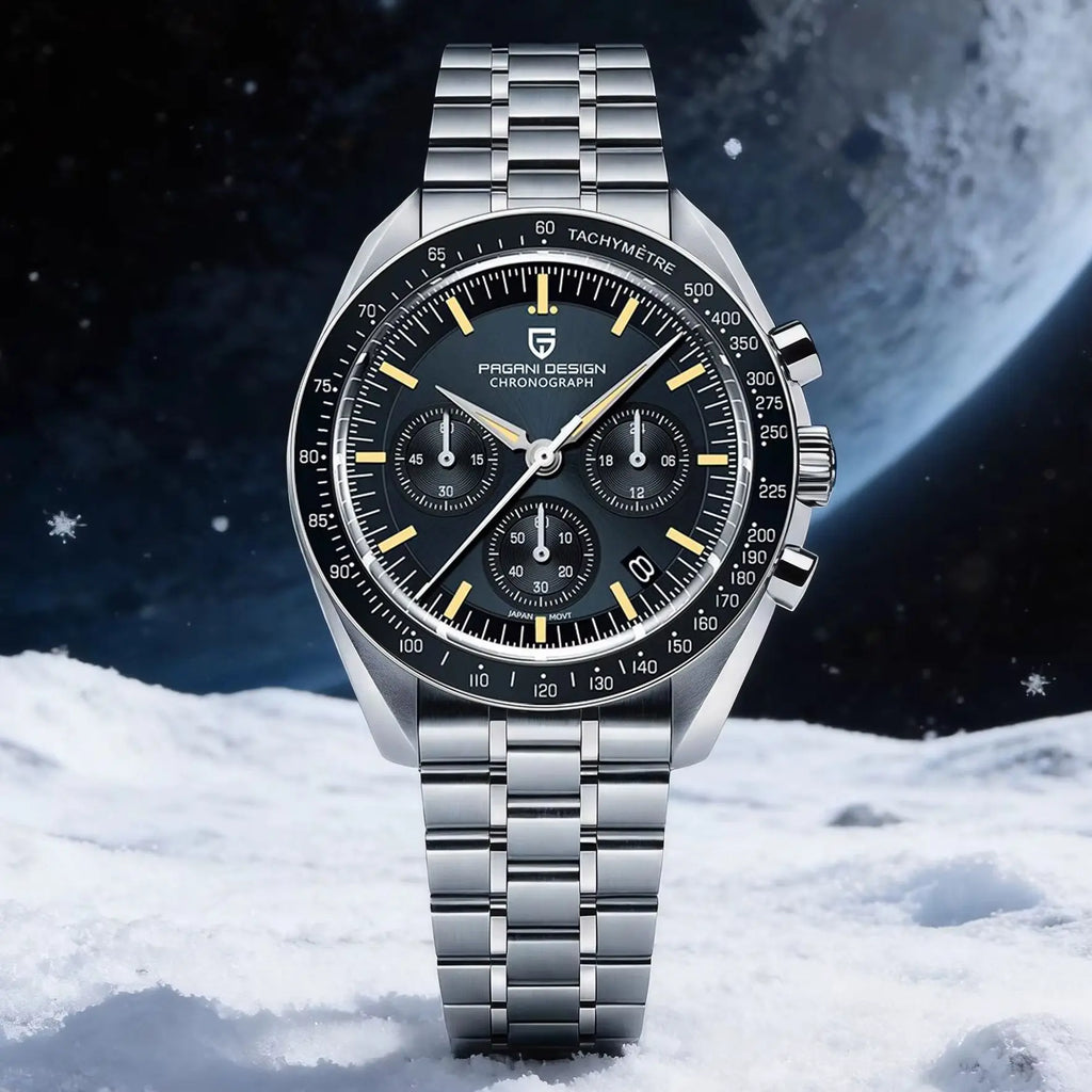 PAGANI DESIGN PD1701 Tribute to CK2998 Moon Watch Retro Quartz Watch For Men AR Sapphire crystal Sport Chronograph Man 2026 New - EverythingWhatYouWant