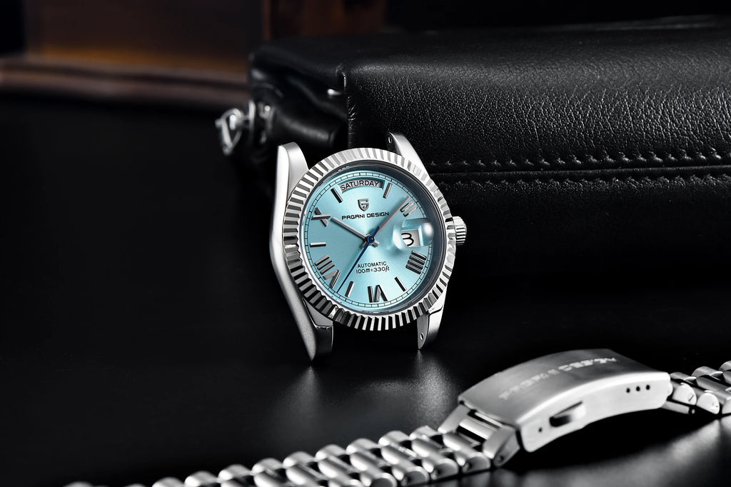 PAGANI DESIGN New Week Calendar Type Man watch ST16 Movt Waterproof Mechanical Watch 316L All Steel Luxury Luminous Men watch - EverythingWhatYouWant