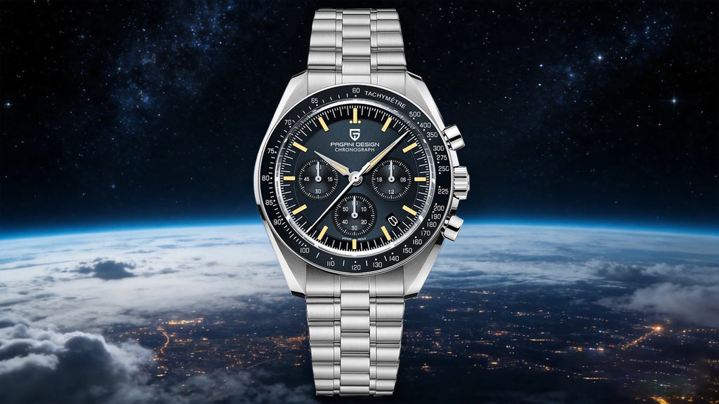PAGANI DESIGN PD1701 Tribute to CK2998 Moon Watch Retro Quartz Watch For Men AR Sapphire crystal Sport Chronograph Man 2026 New - EverythingWhatYouWant